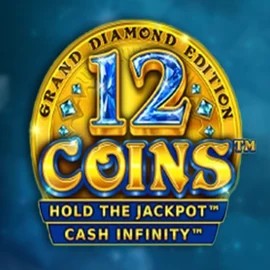 12 Coins Grand Diamond Edition by Wazdan, showcased at casoolaa.com – game logo