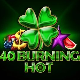 40 Burning Hot by Amusnet Interactive, showcased at casoolaa.com – game logo