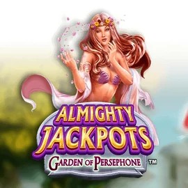 Official Jackpots logo: Almighty Jackpots: Garden of Persephone by Novomatic at Casoola Casino