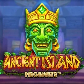 Ancient Island Megaways online game logo by Pragmatic Play on casoolaa.com