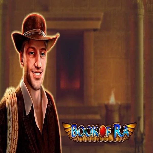 Book of Ra by Greentube, showcased at casoolaa.com – game logo