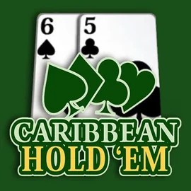Caribbean Hold'em online game logo by Habanero on casoolaa.com