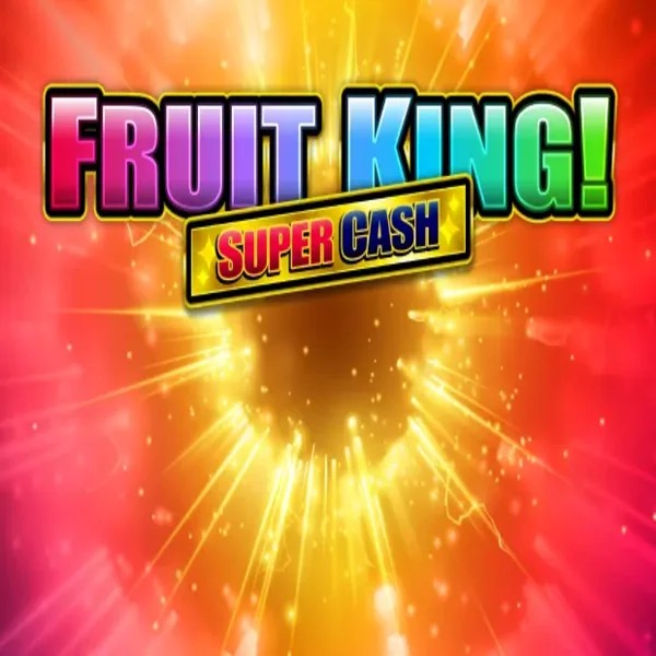 Fruit King Super Cash online game logo by Greentube on casoolaa.com