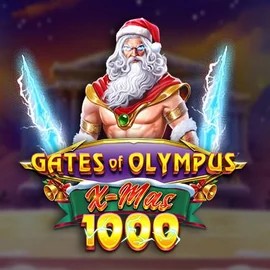 Slots logo of Gates of Olympus Xmas 1000 from Pragmatic Play at Casoola Casino