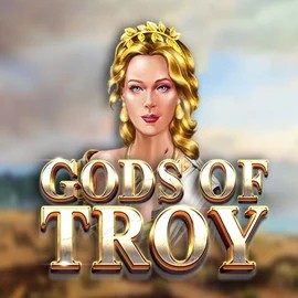 Gods of Troy by Red Tiger Gaming, showcased at casoolaa.com – game logo