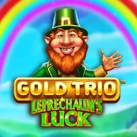 Gold Trio Leprechaun's Luck logo by Playtech at Casoola Casino