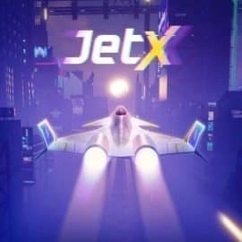 jetX slot logo by SmartSoft at Casoola Casino