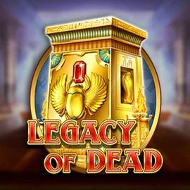 Legacy of Dead logo by Play'n GO at Casoola Casino