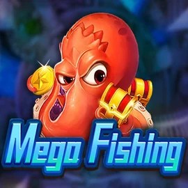 Mega Fishing logo by TaDa Gaming at Casoola Casino