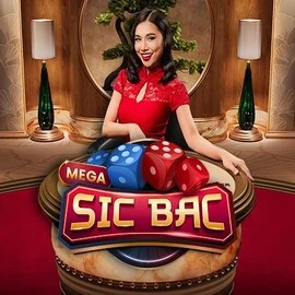 Mega Sic Bac online game logo by Pragmatic Play on casoolaa.com