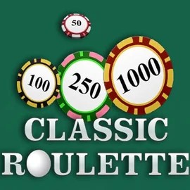 Roulette slot logo by OneTouch Games at Casoola Casino