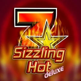 Sizzling Hot Deluxe by Novomatic, showcased at casoolaa.com – game logo