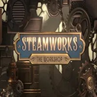 Steamworks The Workshop logo – Slots by Peter &amp; Sons at Casoola Casino