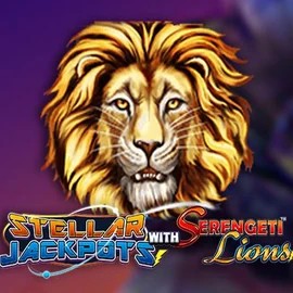 Stellar Jackpots with Serengeti Lions casino game by Lightning Box Game – featured logo at Casoola Casino