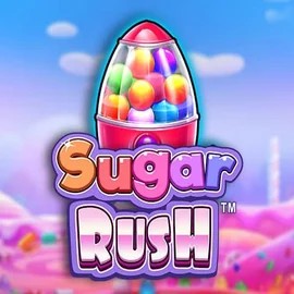 Sugar Rush logo by Pragmatic Play at Casoola Casino