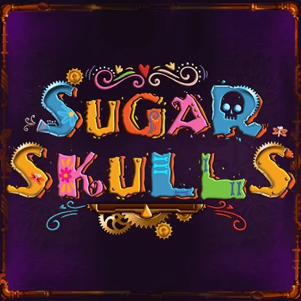 Sugar Skulls online game logo by Booming Games on casoolaa.com