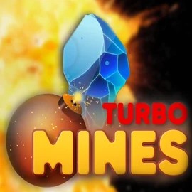 Turbo Mines slot visual from Turbo Games available on casoolaa.com