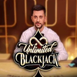Unlimited Blackjack by Ezugi, showcased at casoolaa.com – game logo